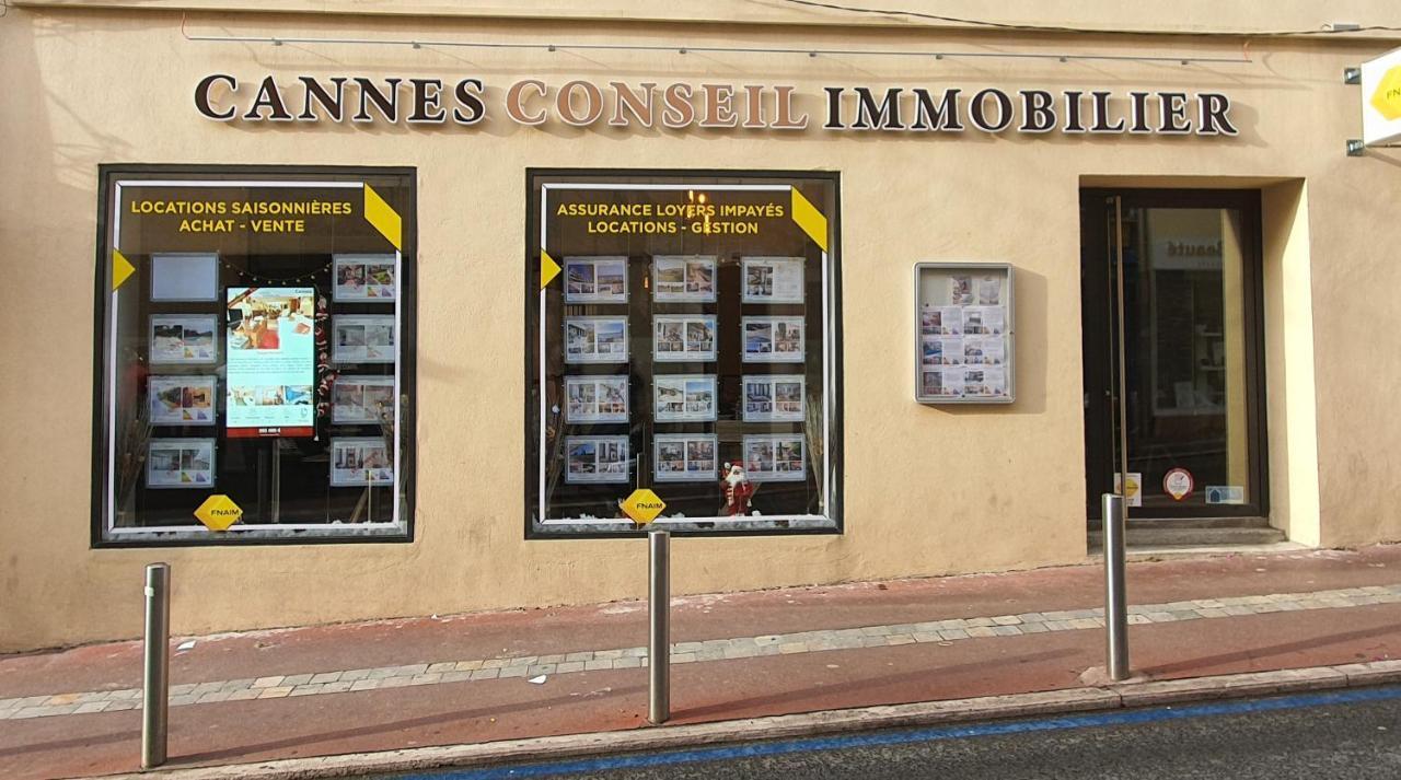Cannes Conseil Immo - Appartement Moderne A 250 M Du Palais Des Festivals Et Des Plages Bagian luar foto
